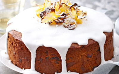 Tropical Christmas Cake